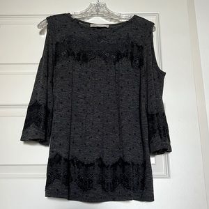 LOFT cold shoulder top